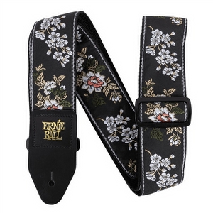 Ernie Ball 5362 Jacquard Gitaarband - White Blossom