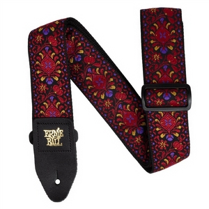 Ernie Ball 5369 Jacquard Gitaarband - Crimson Royal Bloom