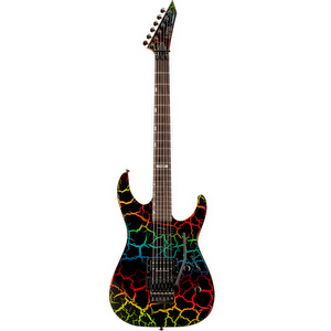 ESP LTD Mirage Deluxe '87 – Rainbow Crackle inkl. Hülle