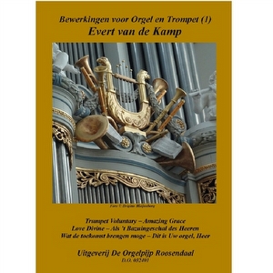 Evert van de Kamp met trompet - 032401