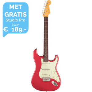 Fender American Professional Classic Stratocaster - Faded Dakota Red