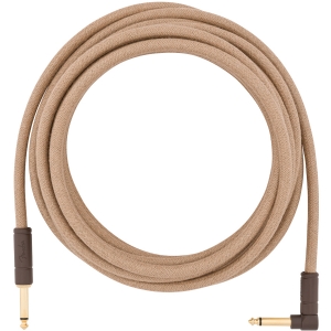 Fender Festival Natural - Haakse Instrumentkabel - 5,5 meter
