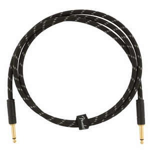 Fender Deluxe Instrumentenkabel 1,5m - Black Tweed