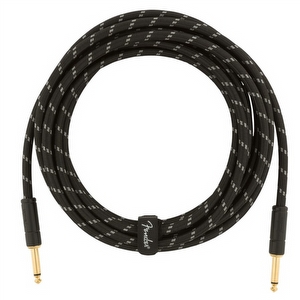 Fender Deluxe Instrumentenkabel 4,5m - Black Tweed