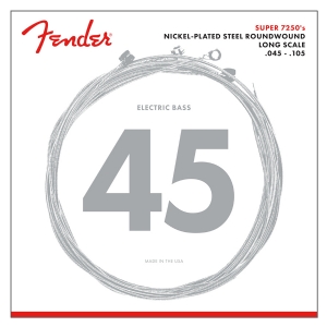 Fender Super 7250M Elektrische Bassnaren - .045-.105