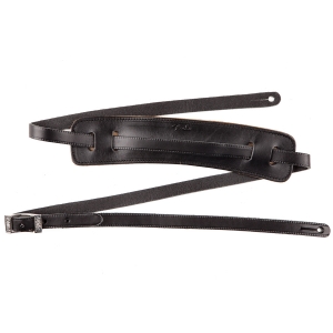 Fender Super Deluxe Vintage Style Gitarrengurt - Schwarz