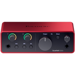 Focusrite Scarlett Solo 4th Gen Audio Interface