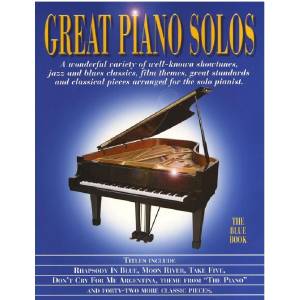 Great Piano Solos - The Blue Book