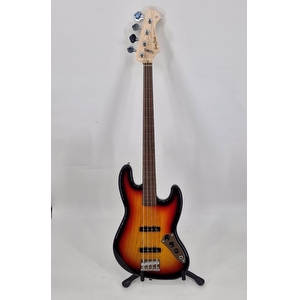 Harley Benton Fretless Jazzbass - Occasion