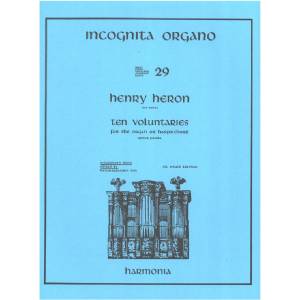 Henry Heron - 29 Incognita Organo HU3585