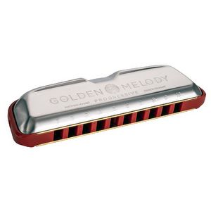 Hohner Golden Melody Progressive D - Mondharmonica