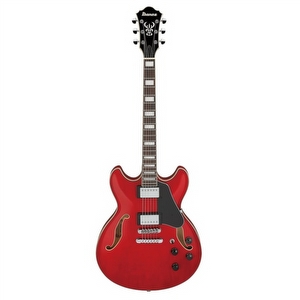 Ibanez AS73 - Hollow-Body Gitaar - Transparent Cherry Red