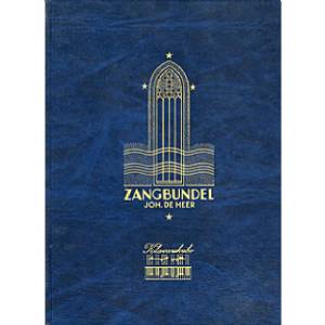 Joh. de Heer zangbundel - klavarskribo