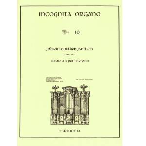 Johann Gottlieb Janitsch - 10 Incognita Organo HU3183