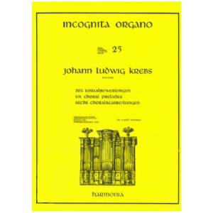 Johann Ludwig Krebs - 25 Incognita Organo HU3544