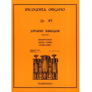 Johann Philipp Krieger - 45 Incognita Organo HU4042