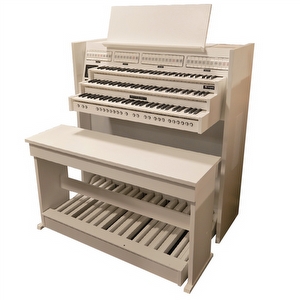 Johannes de Heer IX Orgel Gebraucht - Weiss