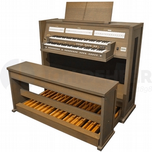 Johannus Classic 250 Leem op eiken occasion orgel