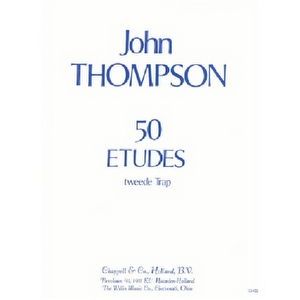 John Thompson 50 etudes tweede trap