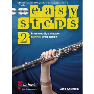 Klarinet 2 - Easy Steps Jaap Kastelein