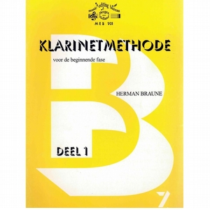 Klarinetmethode Voor De Beginnende Fase Deel 1 Herman Braune