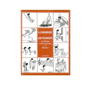 Kunterbunt 10 Stücke mit Einzelnoten für Klavier