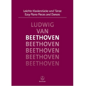 Leichte Klavierstucke und Tanze - Beethoven Barenreiter