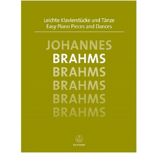 Leichte Klavierstucke und Tanze - Brahms Barenreiter