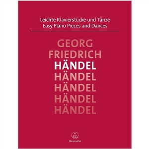 Leichte Klavierstücke und Tänze - Händel Bärenreiter