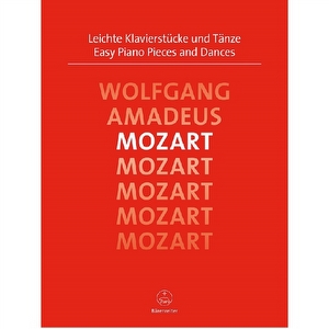 Leichte Klavierstücke und Tänze - Mozart Bärenreiter