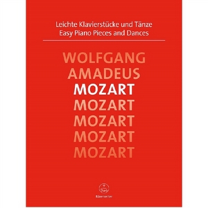 Leichte Klavierstücke und Tänze - Mozart Bärenreiter