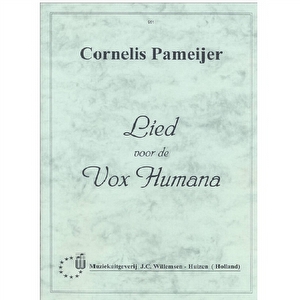Lied voor de Vox Humana - Cornelis Pameijer