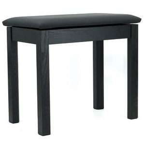 Ludio PB10B Klavierbank – Schwarz