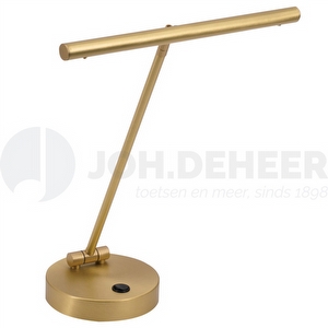 Ludio PL-70MM Pianolamp Deluxe - Brass Matt  