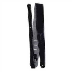 Martin A0016 Suede Gitarrengurt - Schwarz/Grau