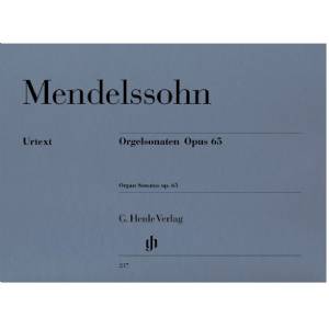 Mendelssohn - Orgelsonaten Opus 65 Henle 237