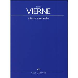 Messe solennelle - Louis Vierne CV2701710 for 2 organs and choir
