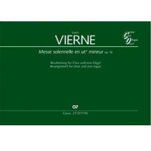 Messe solennelle - Louis Vierne CV2701745 for 1 organ and choir