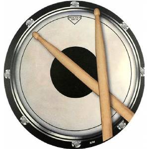 Mouse pad - drum