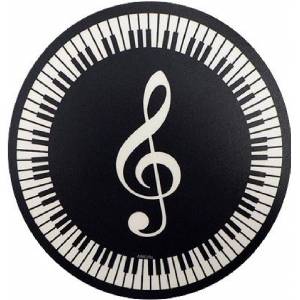 Muismat - vioolsleutel / klavier