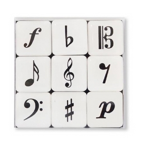 Musical Symbols Minimagnets - VWP0588