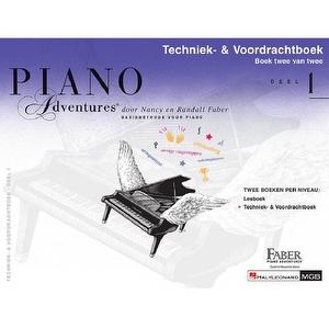 Piano Adventures - Techniek en Voordrachtboek 1 Faber