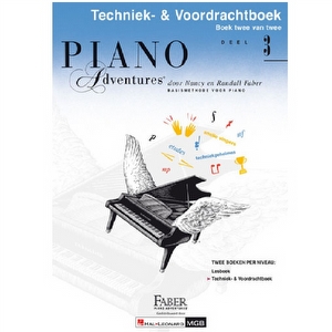 Piano Adventures - Techniek en Voordrachtboek 3 Faber