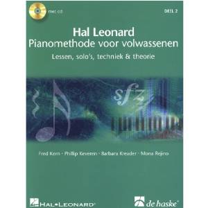 Pianomethode voor volwassenen 2 - Hal Leonard (Incl. CD)