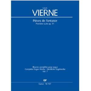 Premiere Suite - Pieces de Fantaisie opus 51 - Louis Vierne Carus Verlag