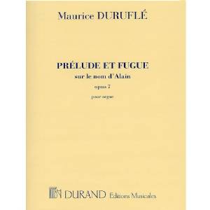 Prélude et Fugue sur le nom d'Alain Opus 7 - Maurice Duruflé