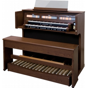 Roland C-380 Used Organ - Dark Oak
