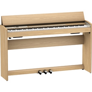 Roland F701 Digitalpiano - Light Oak