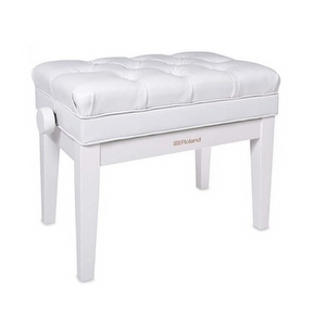 Roland RPB-500PW Klavierbank - Hochglanz Weiß