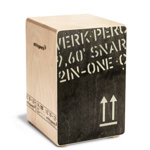 Schlagwerk CP403Blk - 2-in-one Cajon